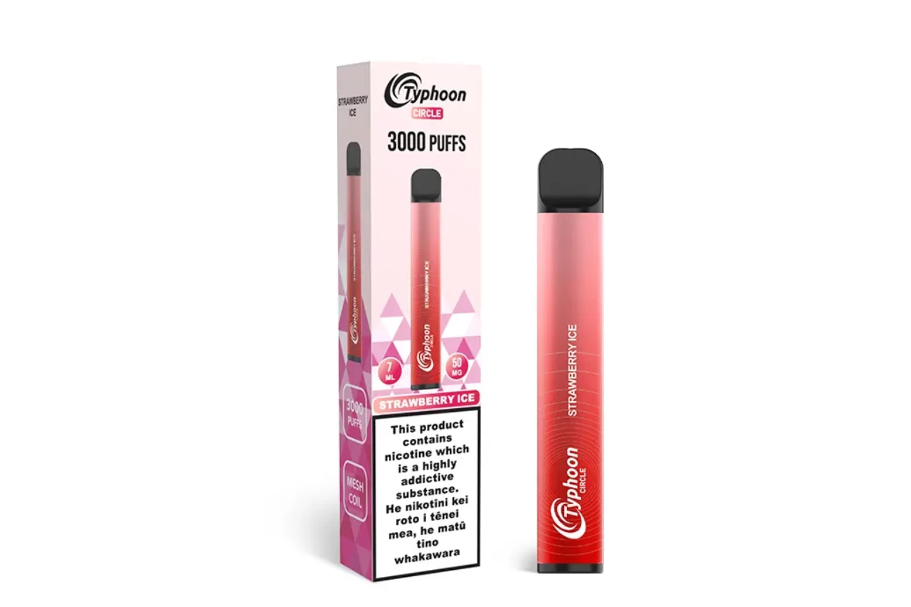 typhoon circle strawberry ice