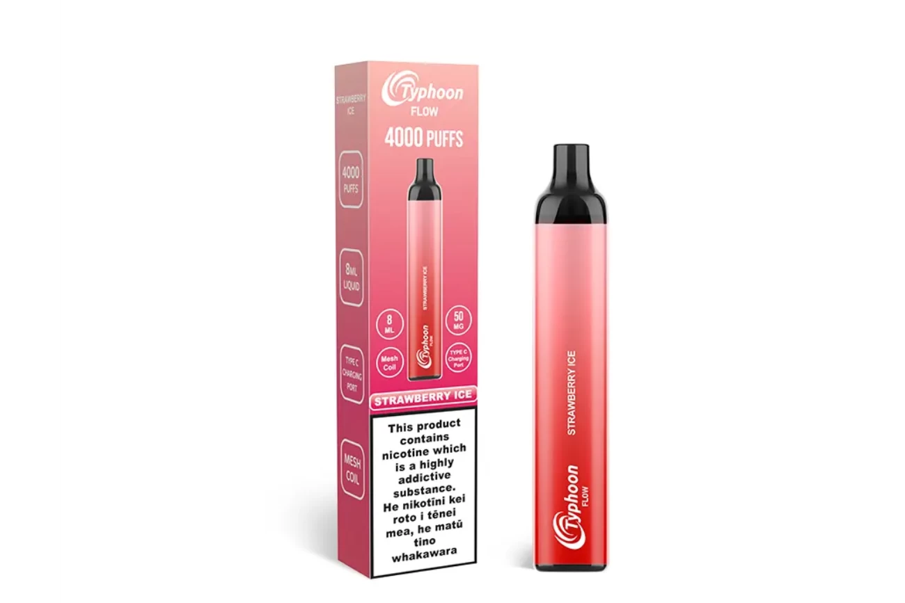 typhoon flow strawberry ice